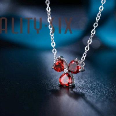 珊瑚紅水晶銀飾鏈 容大珠寶匠心打造，點(diǎn)亮頸間優(yōu)雅風(fēng)情