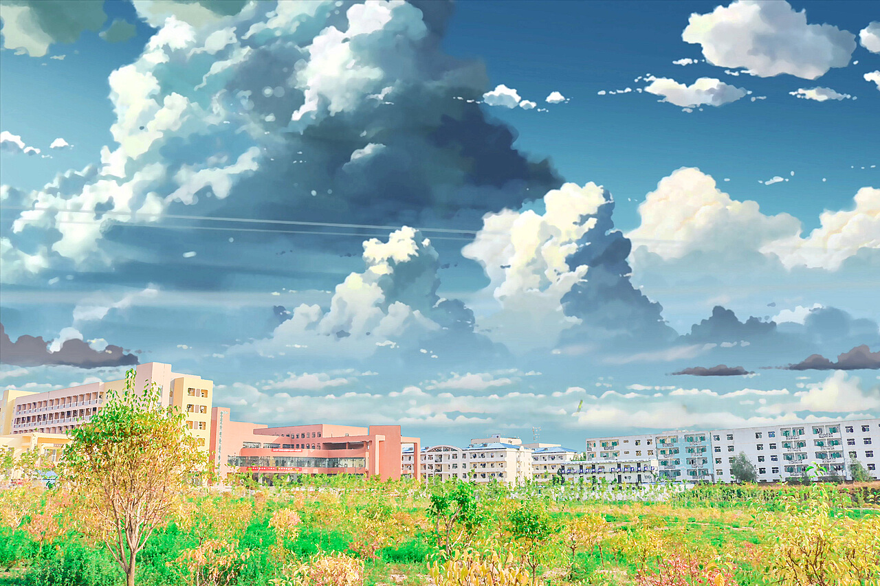 中北大學(xué)動(dòng)漫設(shè)計(jì) 天空為幕，創(chuàng)意翱翔